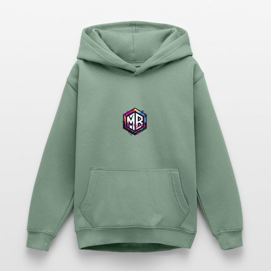 Teenager Hoodie - Graugrün
