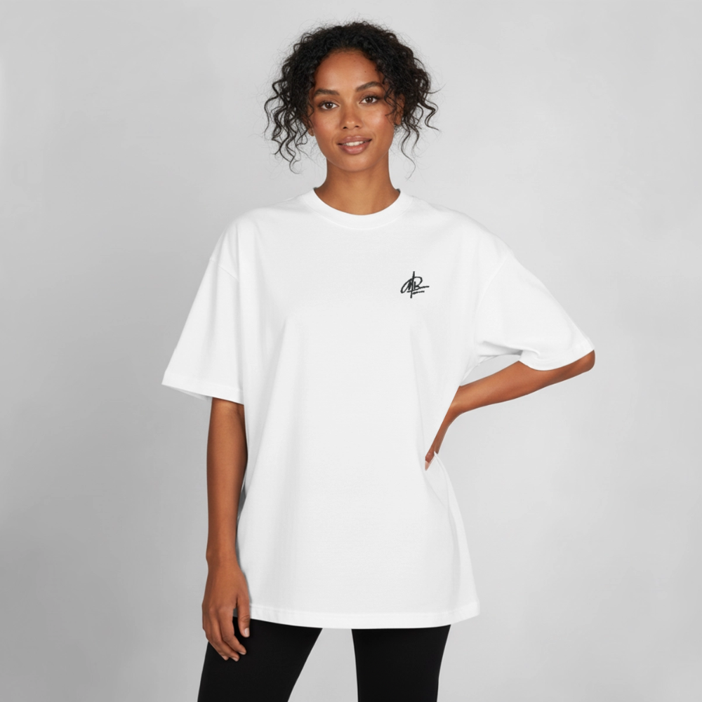 Boxy Heavyweight Unisex Organic T-Shirt von Stanley/Stella - Weiß