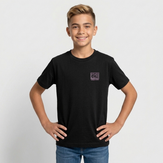 MB Urban Hype No.23 Boxy T-Shirt Teenager - Schwarz