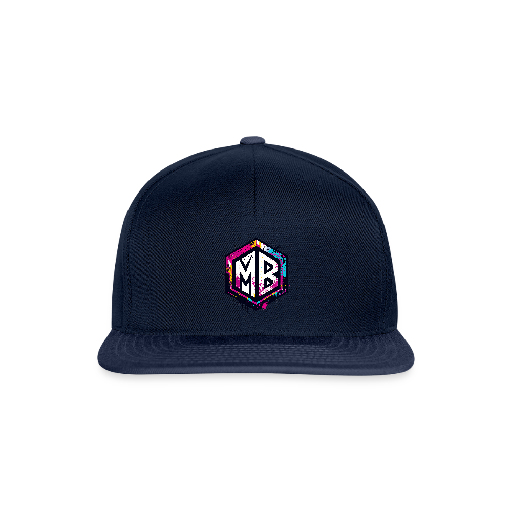 Snapback Cap - Navy/Navy