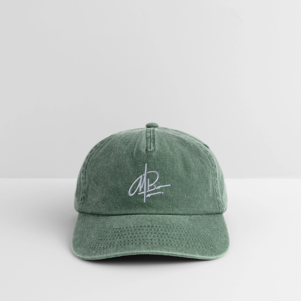 MB Signature Vintage Cap - Vintage Flaschengrün 