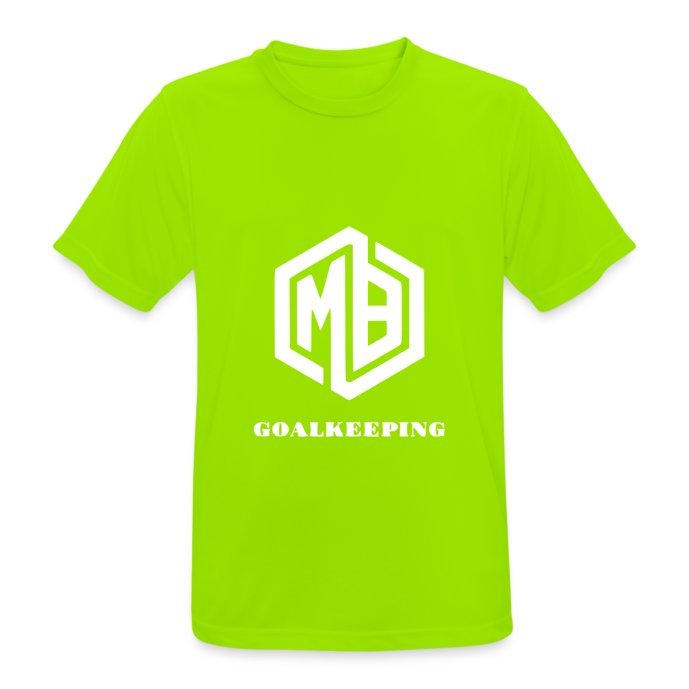 Männer T-Shirt atmungsaktiv - Neongrün