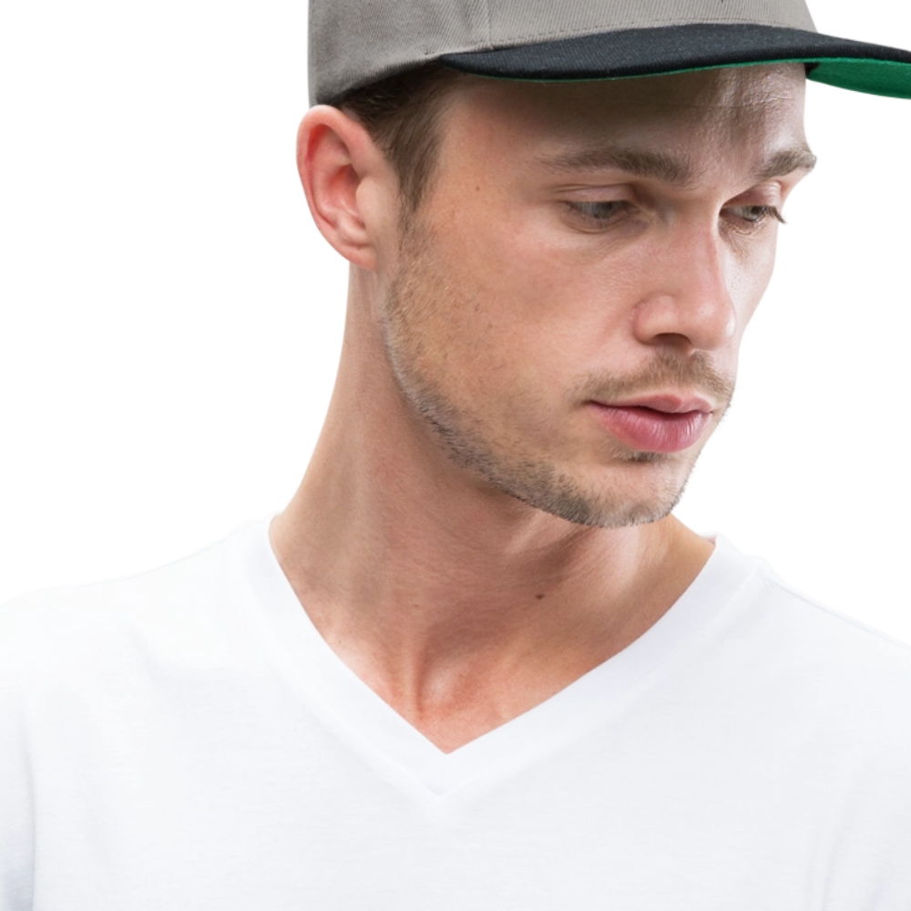 Snapback Cap - Graphit/Schwarz