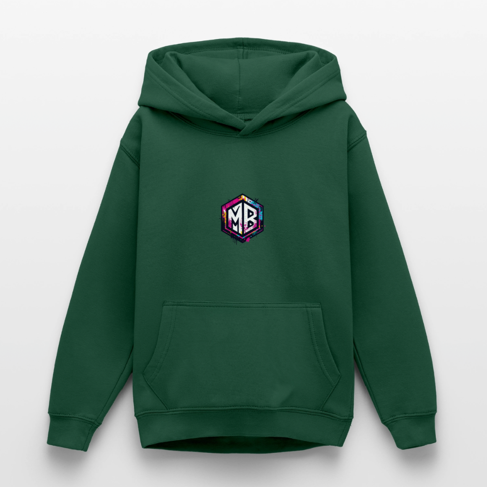 Teenager Hoodie - Flaschengrün