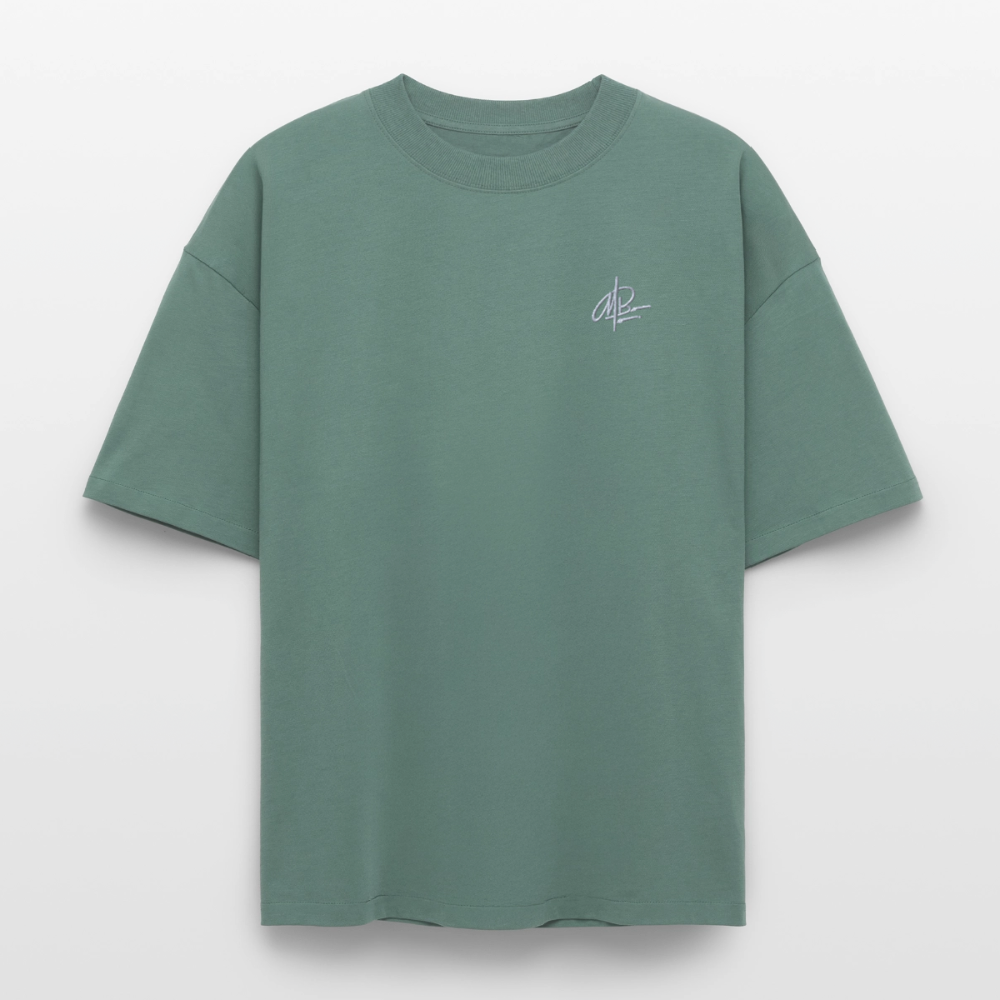 Heavyweight Unisex Boxy T-Shirt von stanley/stella - Grüner Bucht