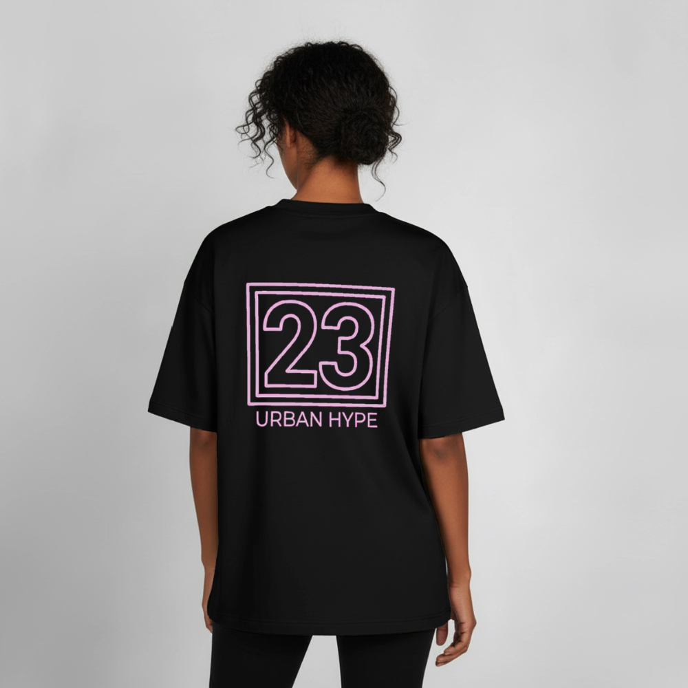 Heavyweight Unisex Boxy T-Shirt von stanley/stella - Schwarz