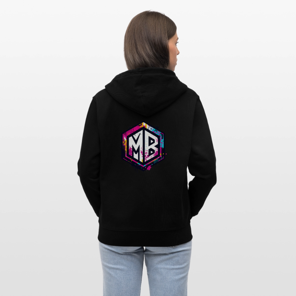 Stanley/Stella Unisex Bio-Kapuzenjacke CULTIVATOR - Schwarz