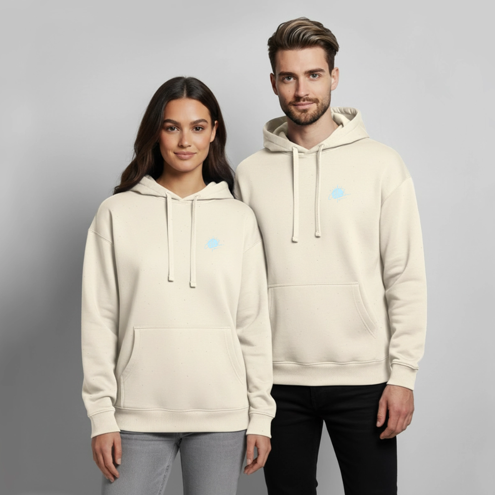 Oversized Summer Vibes Hoodie - Natur