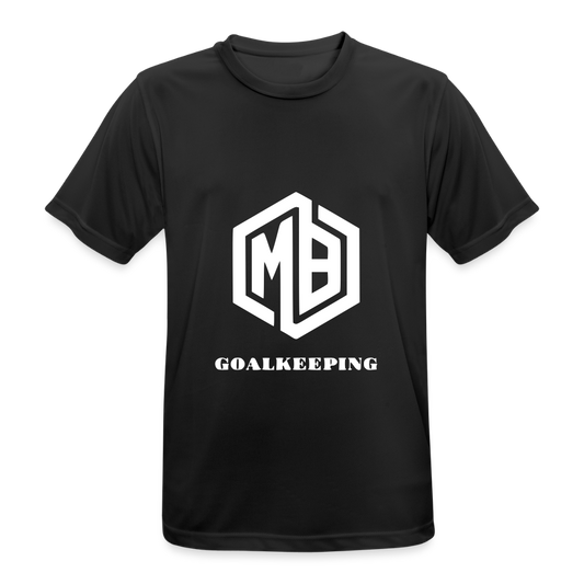 Männer T-Shirt atmungsaktiv - Schwarz