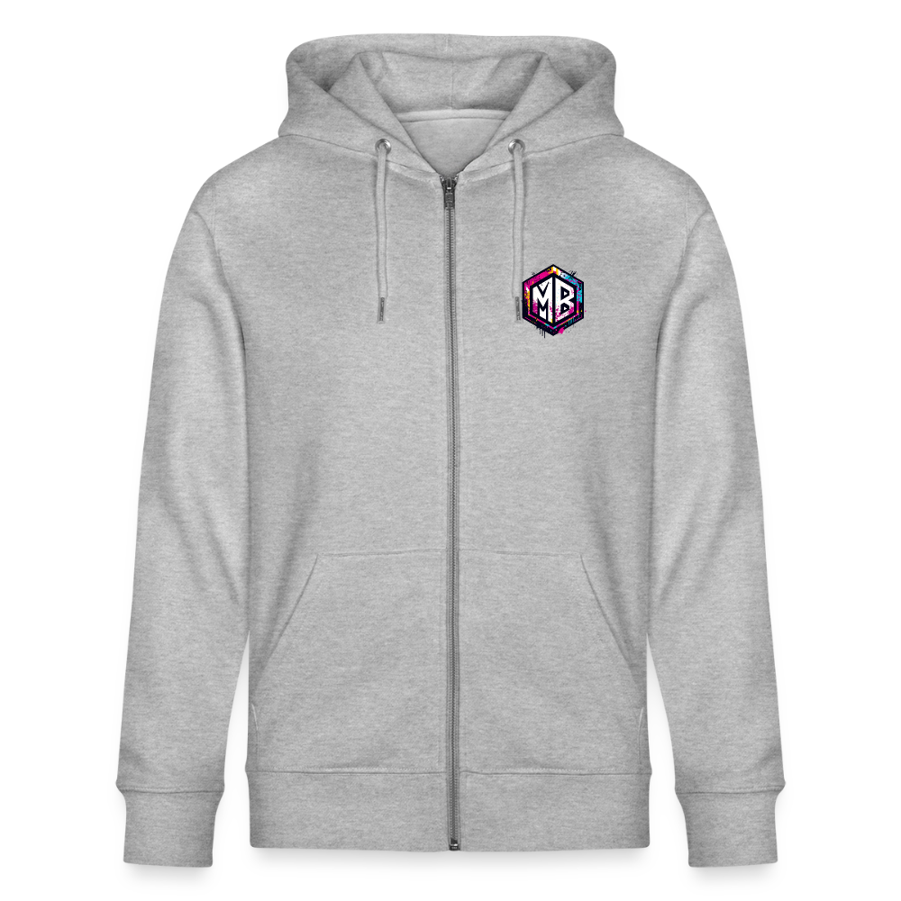 Stanley/Stella Unisex Bio-Kapuzenjacke CULTIVATOR - Grau meliert