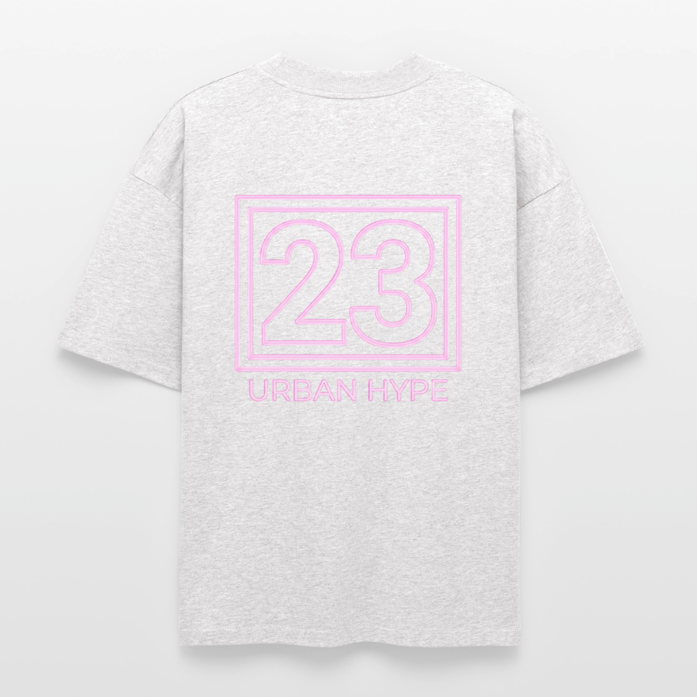 Heavyweight Unisex Boxy T-Shirt von stanley/stella - Kühles Grau meliert