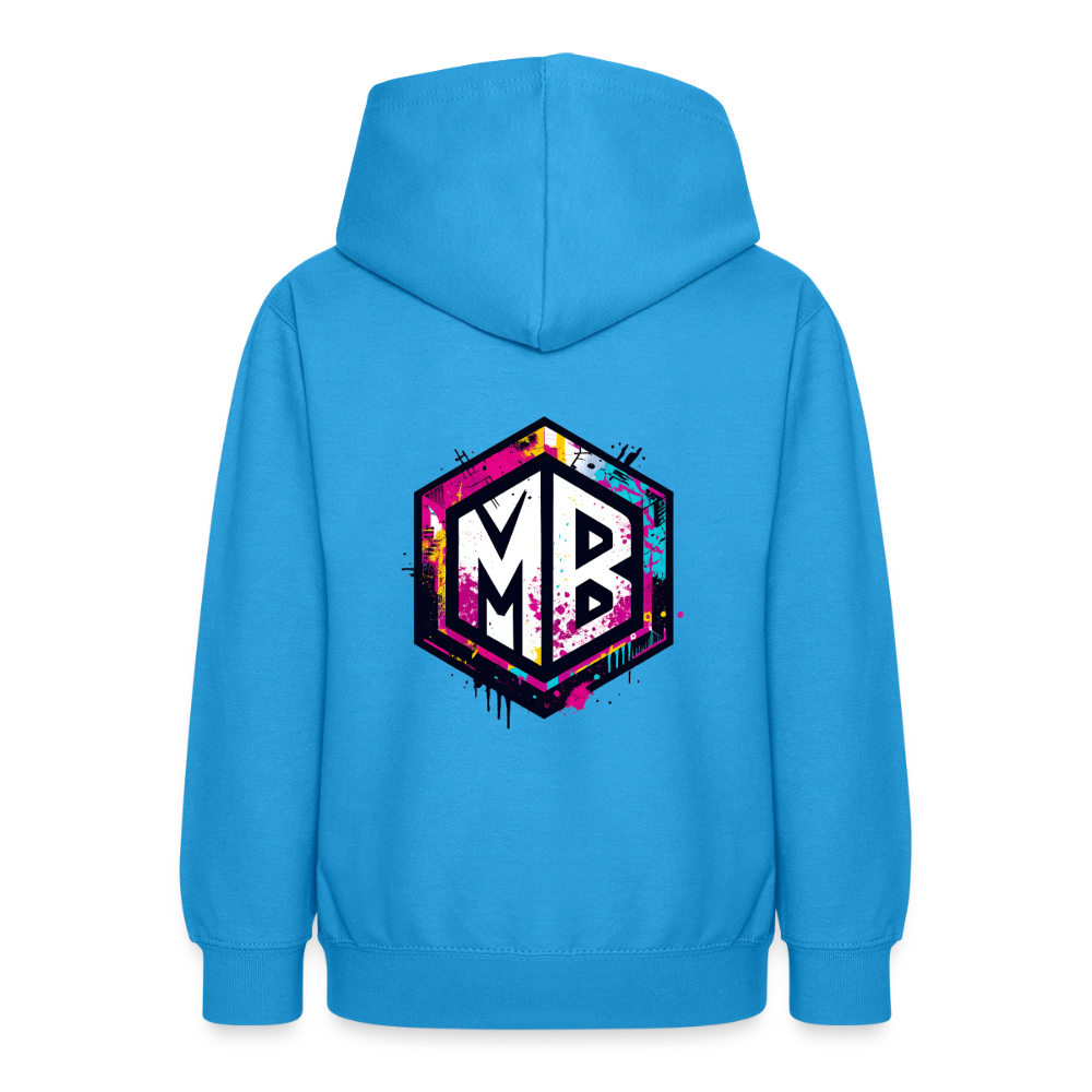 Teenager Hoodie - Meeresblau