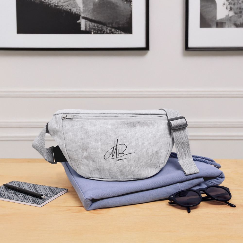 Stanley/Stella recycelte Gürteltasche - Grau meliert