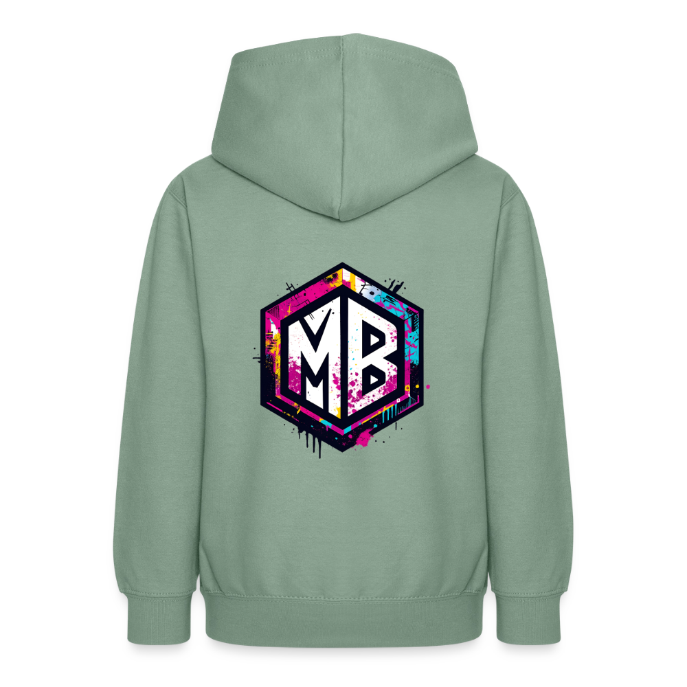 Teenager Hoodie - Graugrün
