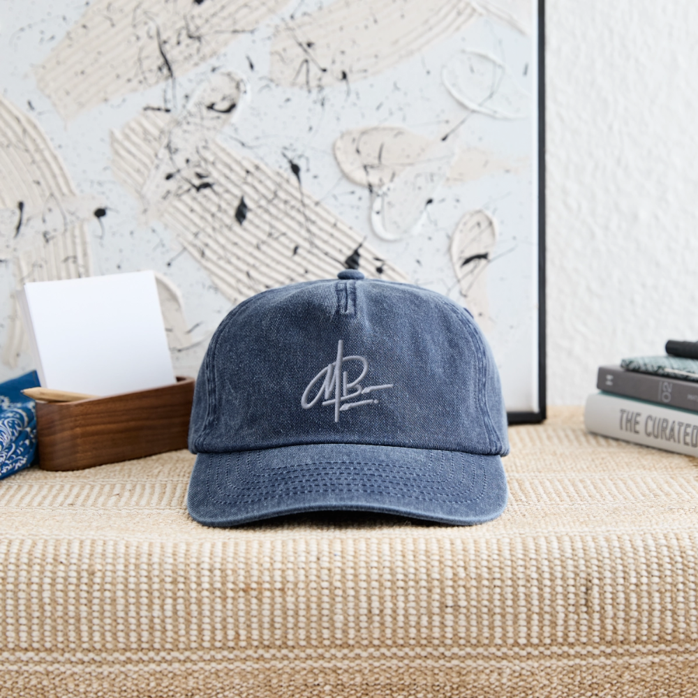 MB Signature Vintage Cap - Vintage Denim