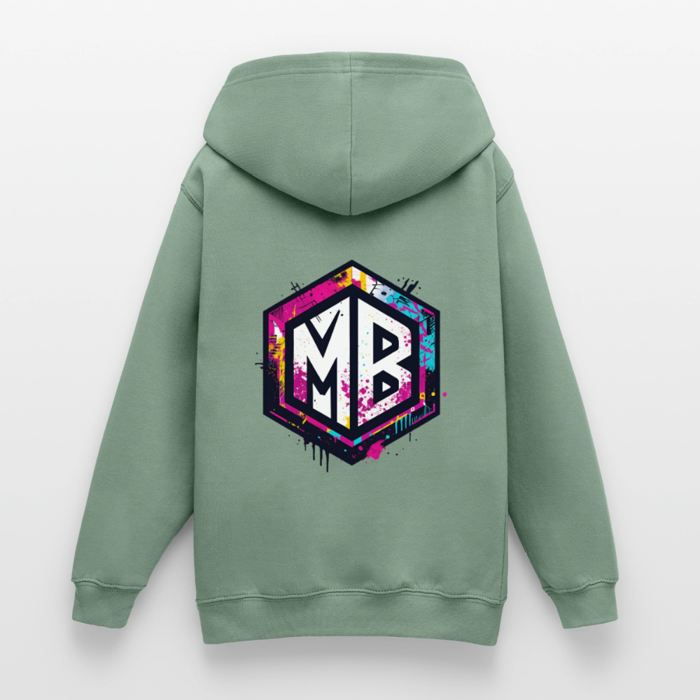 Teenager Hoodie - Graugrün