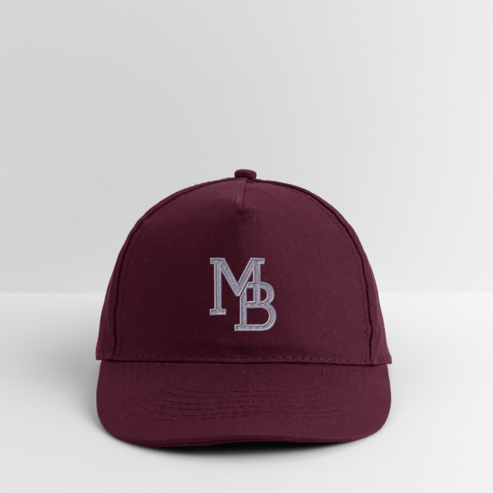 MB Baseball Bio Cap - Burgunderrot