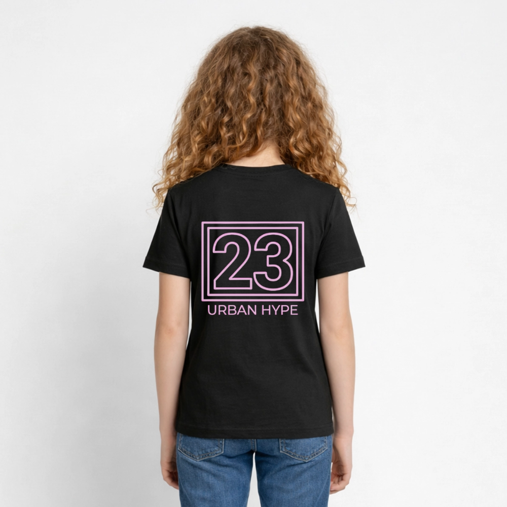 MB Urban Hype No.23 Boxy T-Shirt Teenager - Schwarz