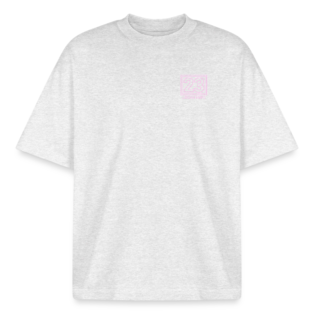 Heavyweight Unisex Boxy T-Shirt von stanley/stella - Kühles Grau meliert