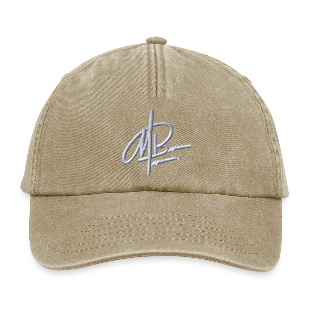 MB Signature Vintage Cap - Vintage Beige