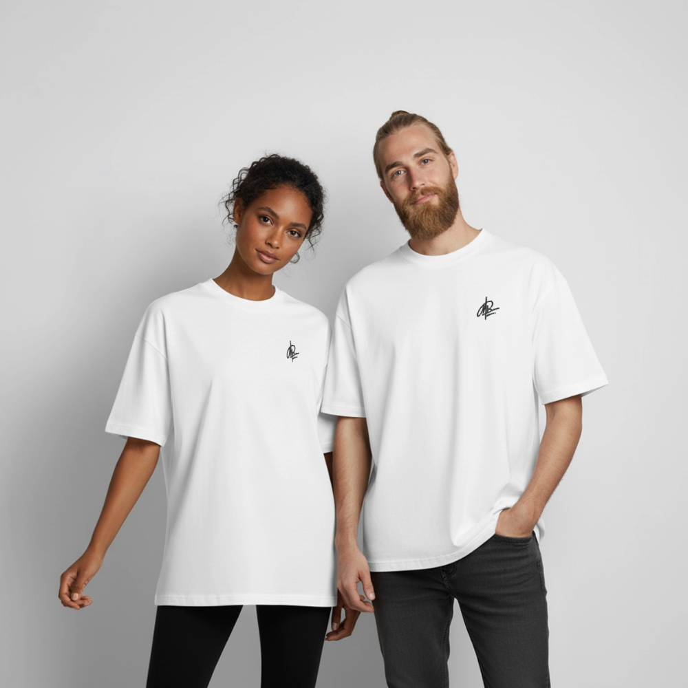 Boxy Heavyweight Unisex Organic T-Shirt von Stanley/Stella - Weiß