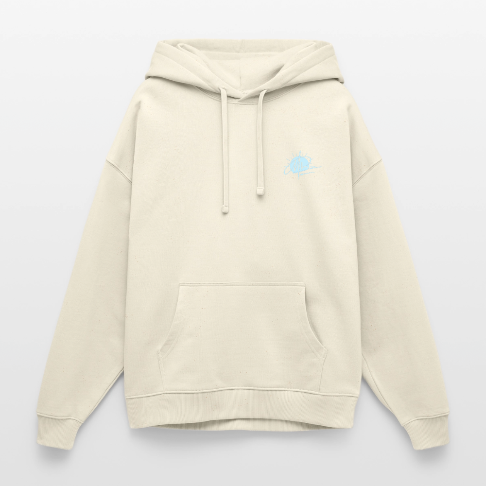 Oversized Summer Vibes Hoodie - Natur