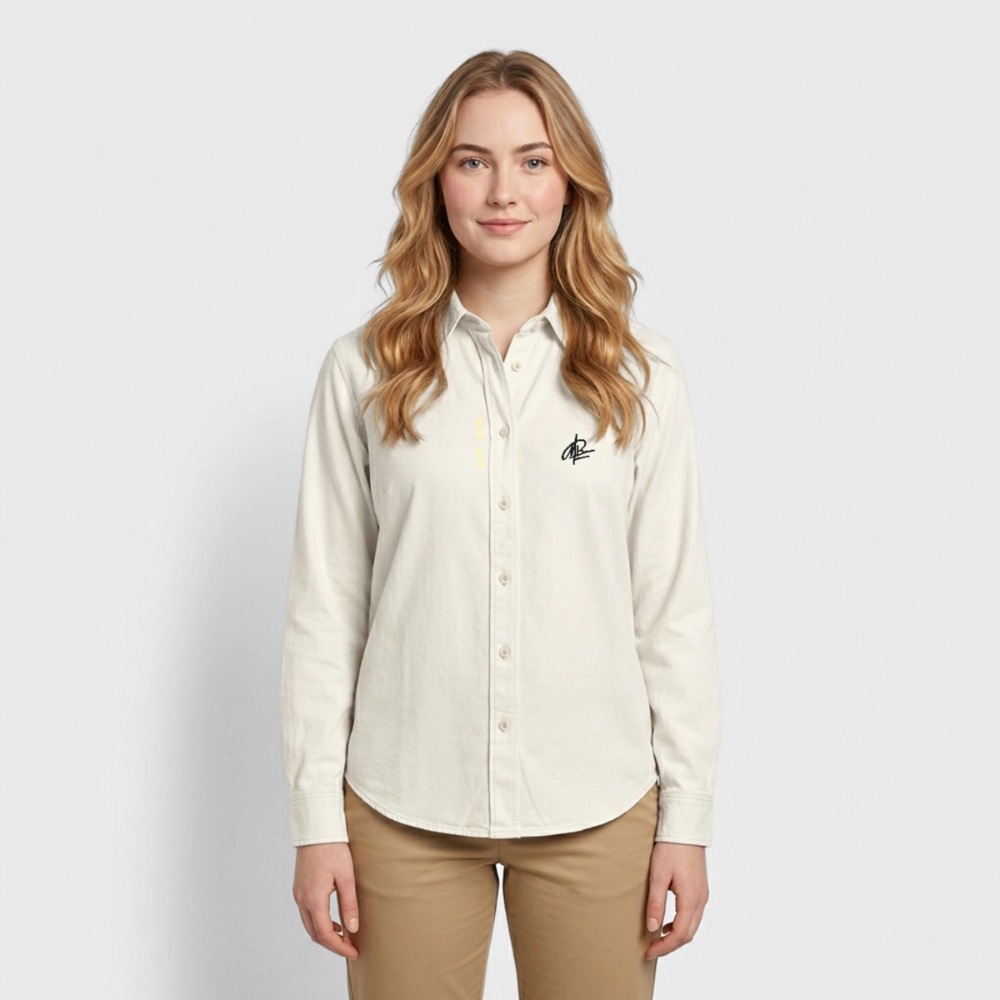 Relaxed Fit Unisex Organic Hemd von Stanley/Stella - Natur