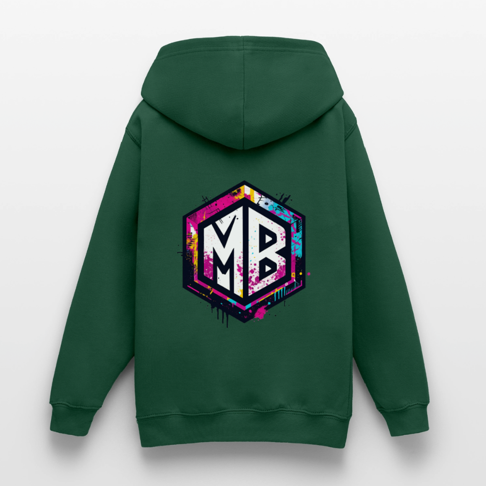 Teenager Hoodie - Flaschengrün