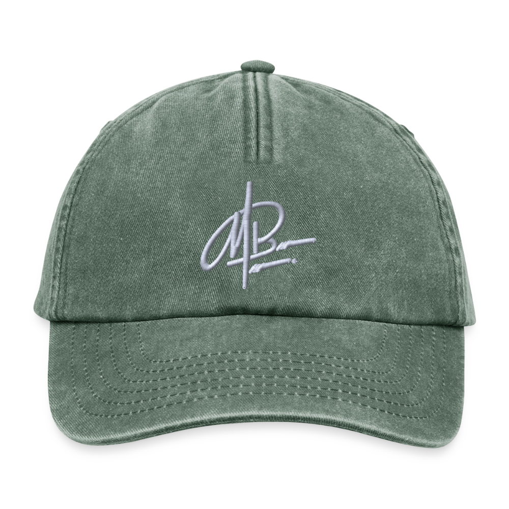 MB Signature Vintage Cap - Vintage Flaschengrün 