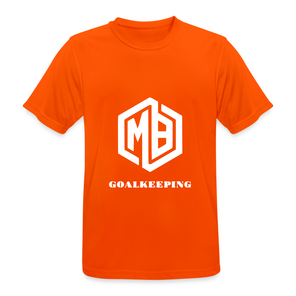 Männer T-Shirt atmungsaktiv - Neonorange