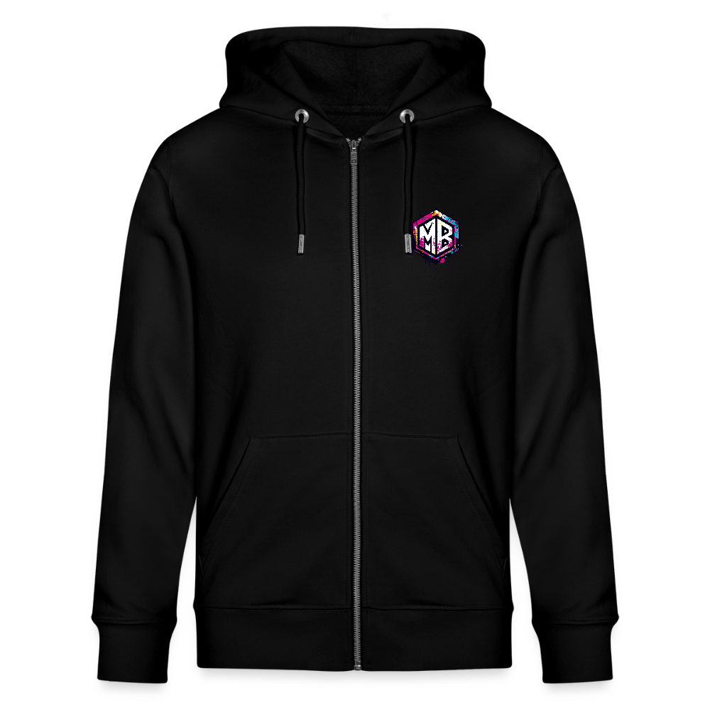 Stanley/Stella Unisex Bio-Kapuzenjacke CULTIVATOR - Schwarz
