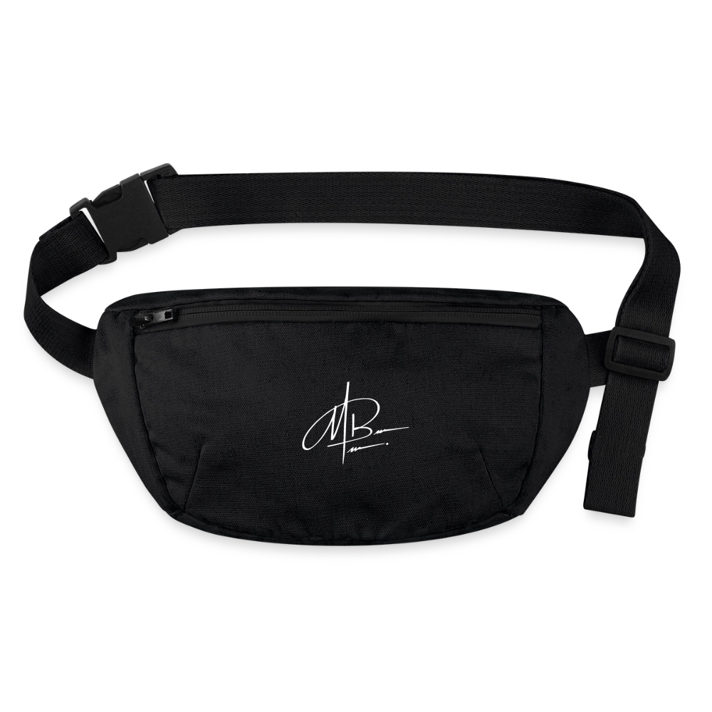 Stanley/Stella recycelte Gürteltasche - Schwarz