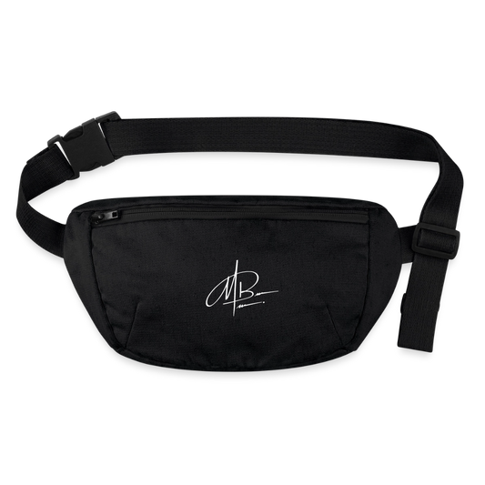 Stanley/Stella recycelte Gürteltasche - Schwarz