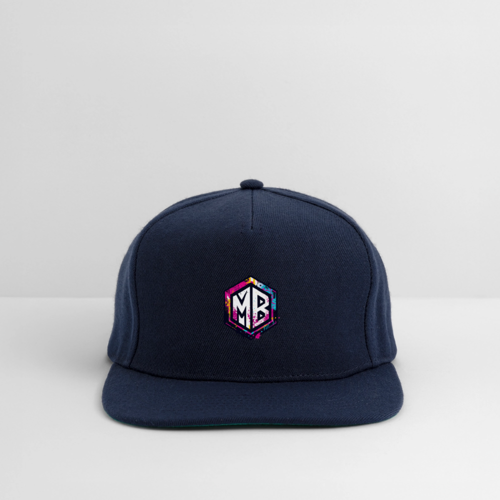 Snapback Cap - Navy/Navy
