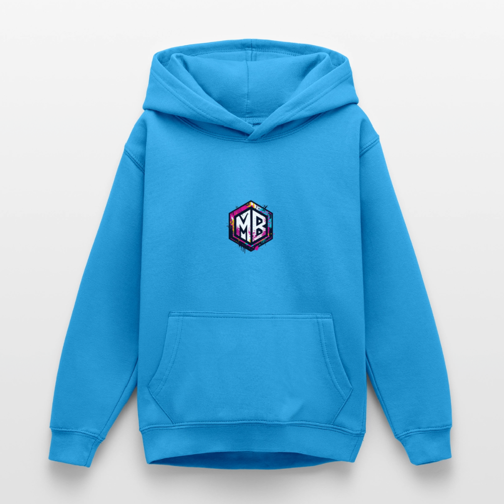Teenager Hoodie - Meeresblau