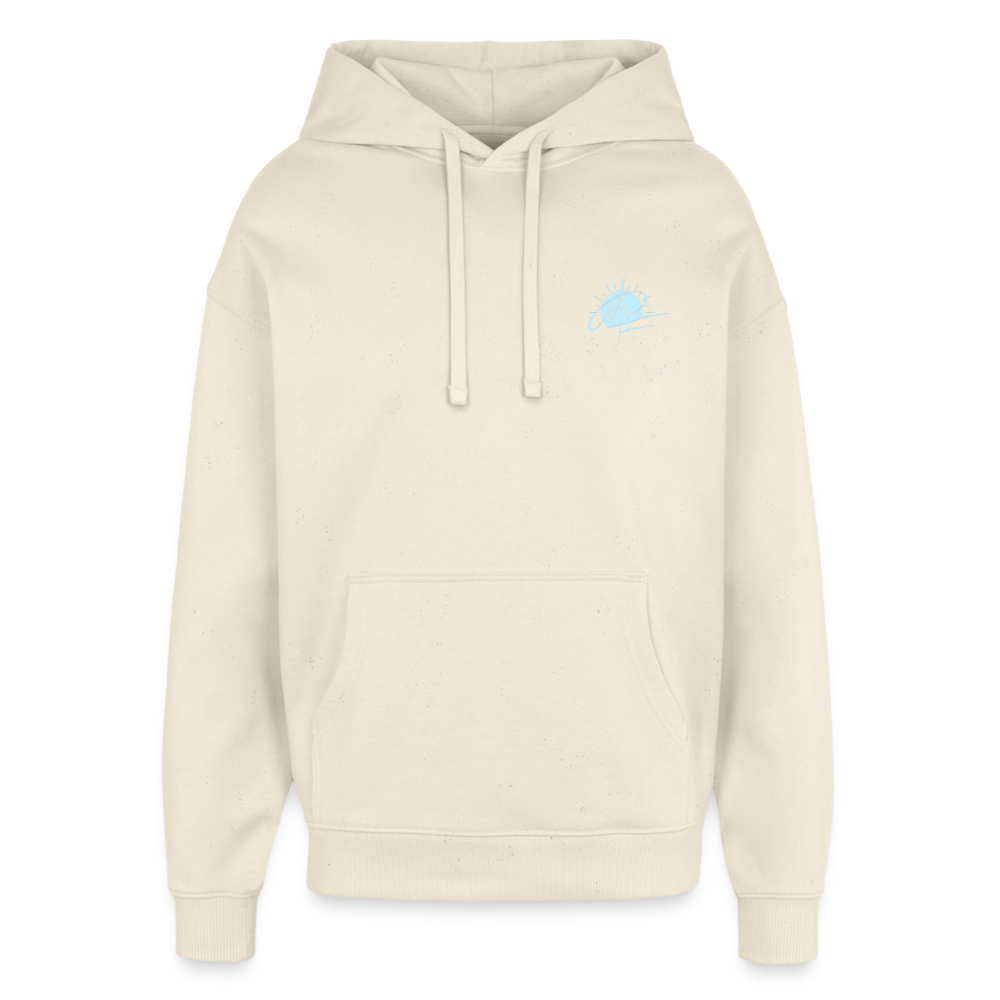 Oversized Summer Vibes Hoodie - Natur
