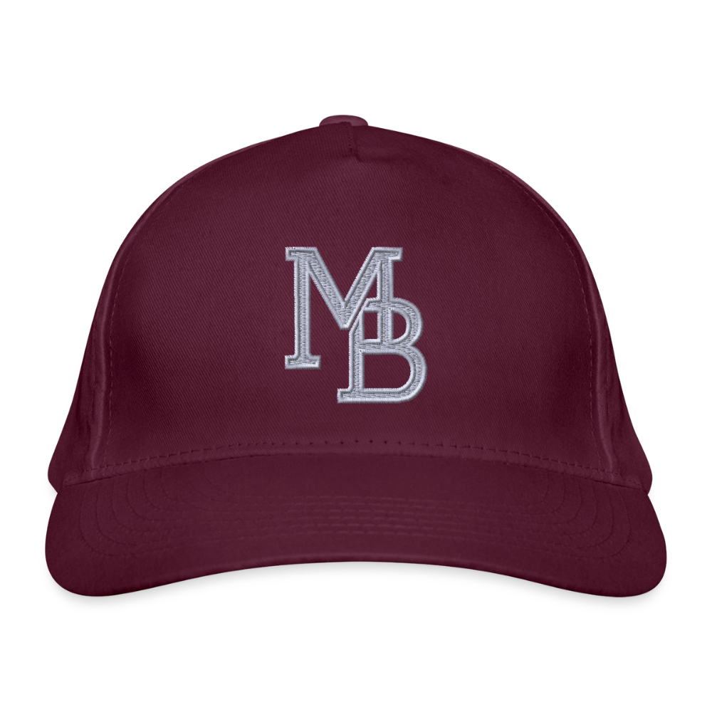 MB Baseball Bio Cap - Burgunderrot