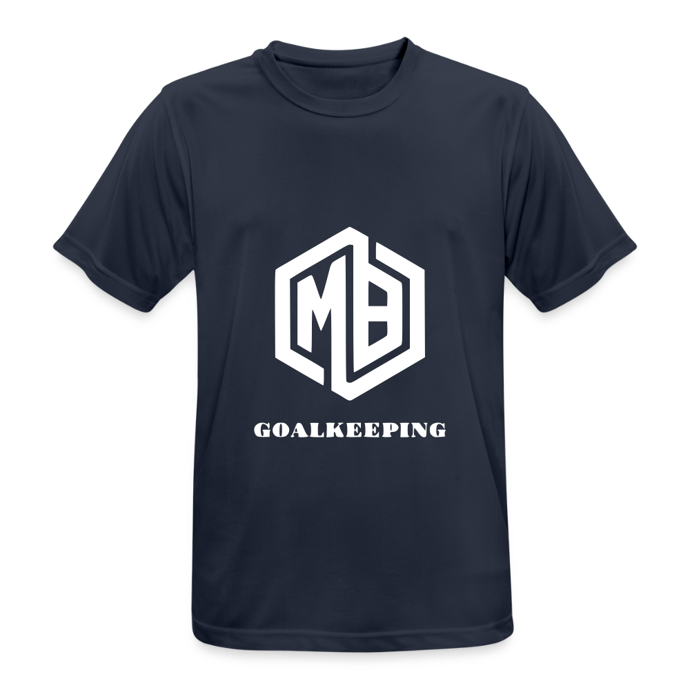 Männer T-Shirt atmungsaktiv - Dunkelnavy
