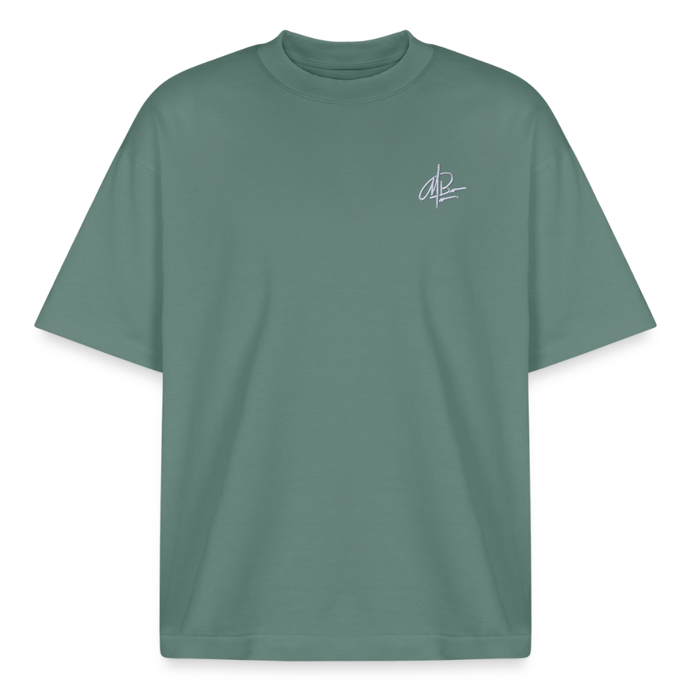 Heavyweight Unisex Boxy T-Shirt von stanley/stella - Grüner Bucht