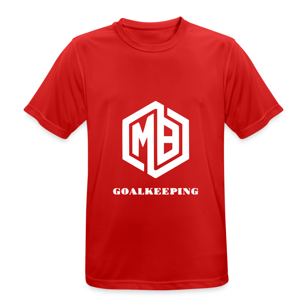 Männer T-Shirt atmungsaktiv - Rot