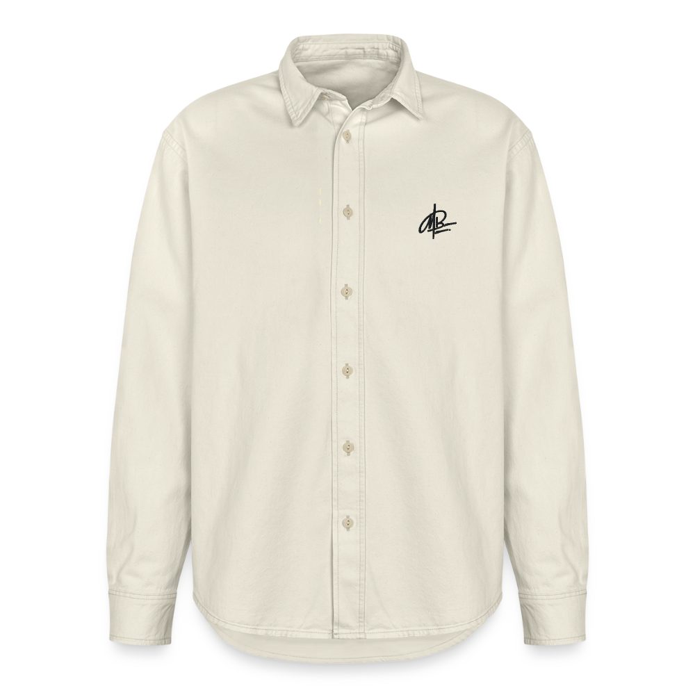 Relaxed Fit Unisex Organic Hemd von Stanley/Stella - Natur
